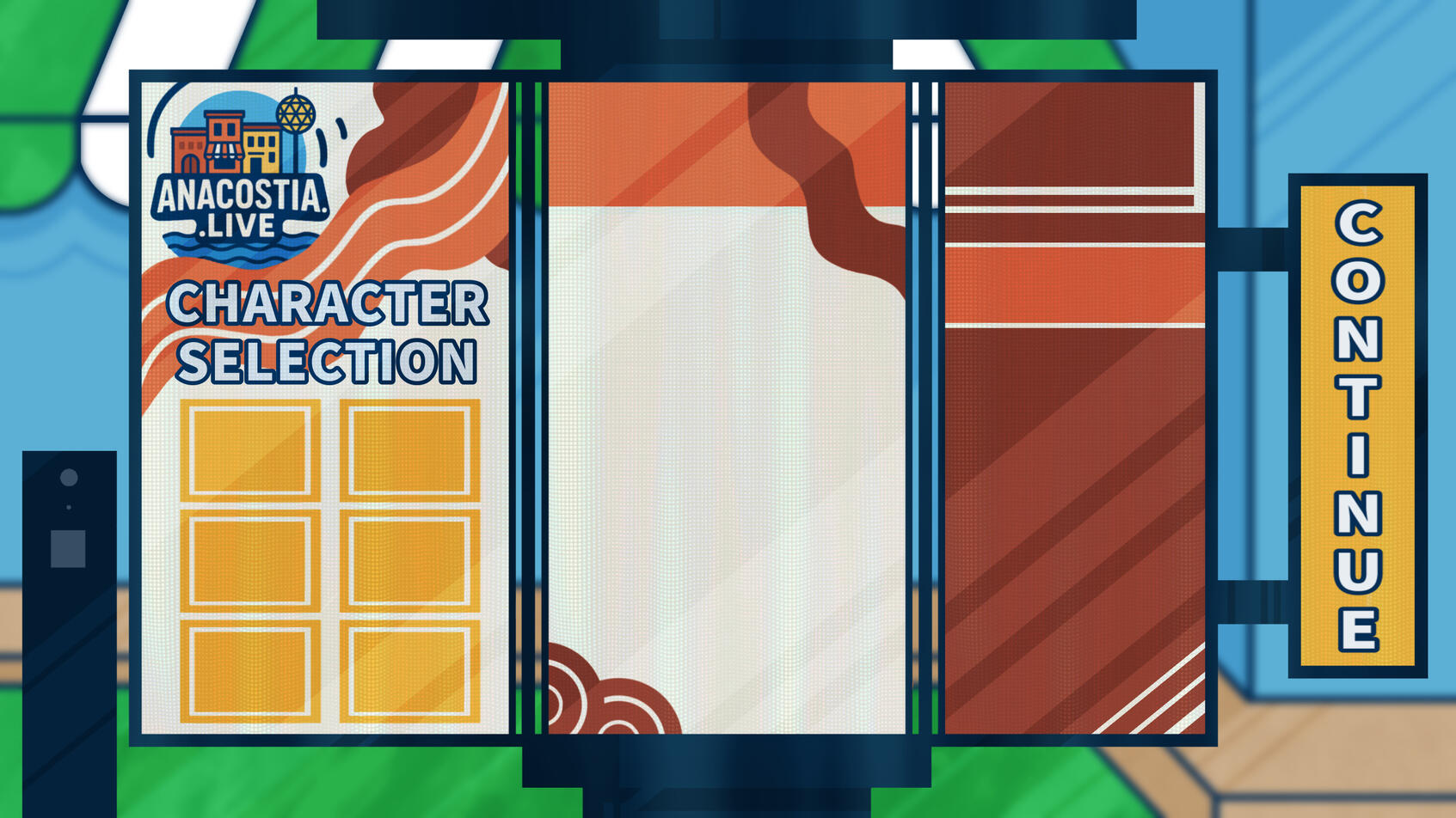 drive-thru character selection