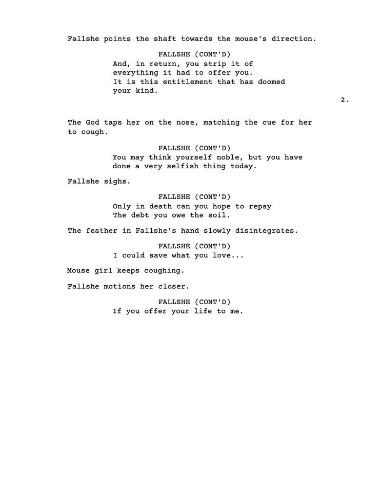 script two