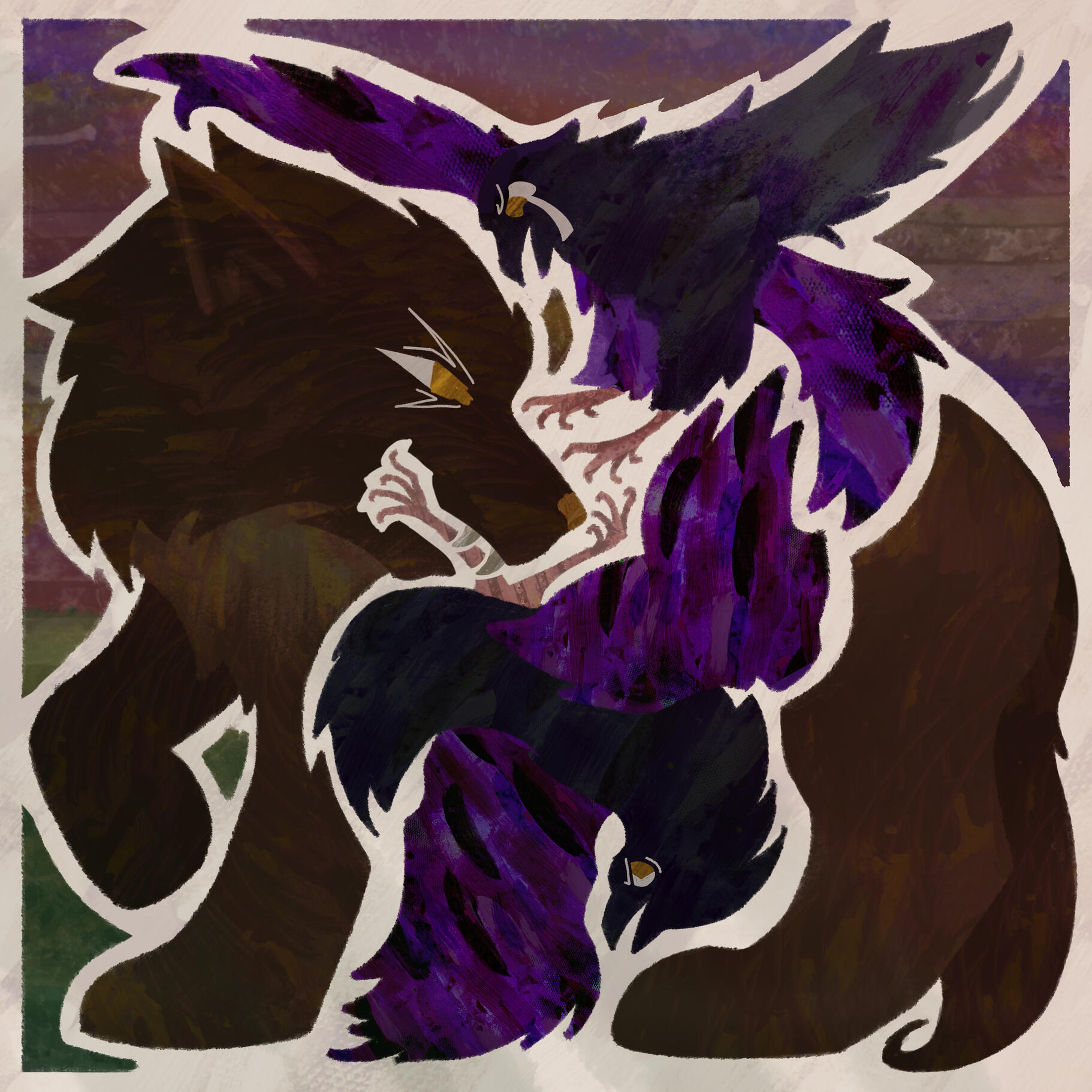 eric carle inspired piece