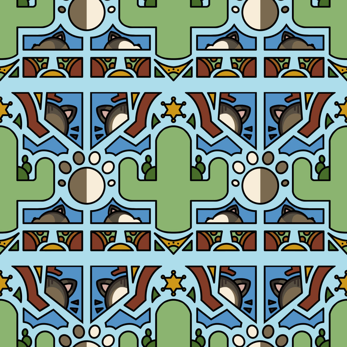 wallpaper repeating