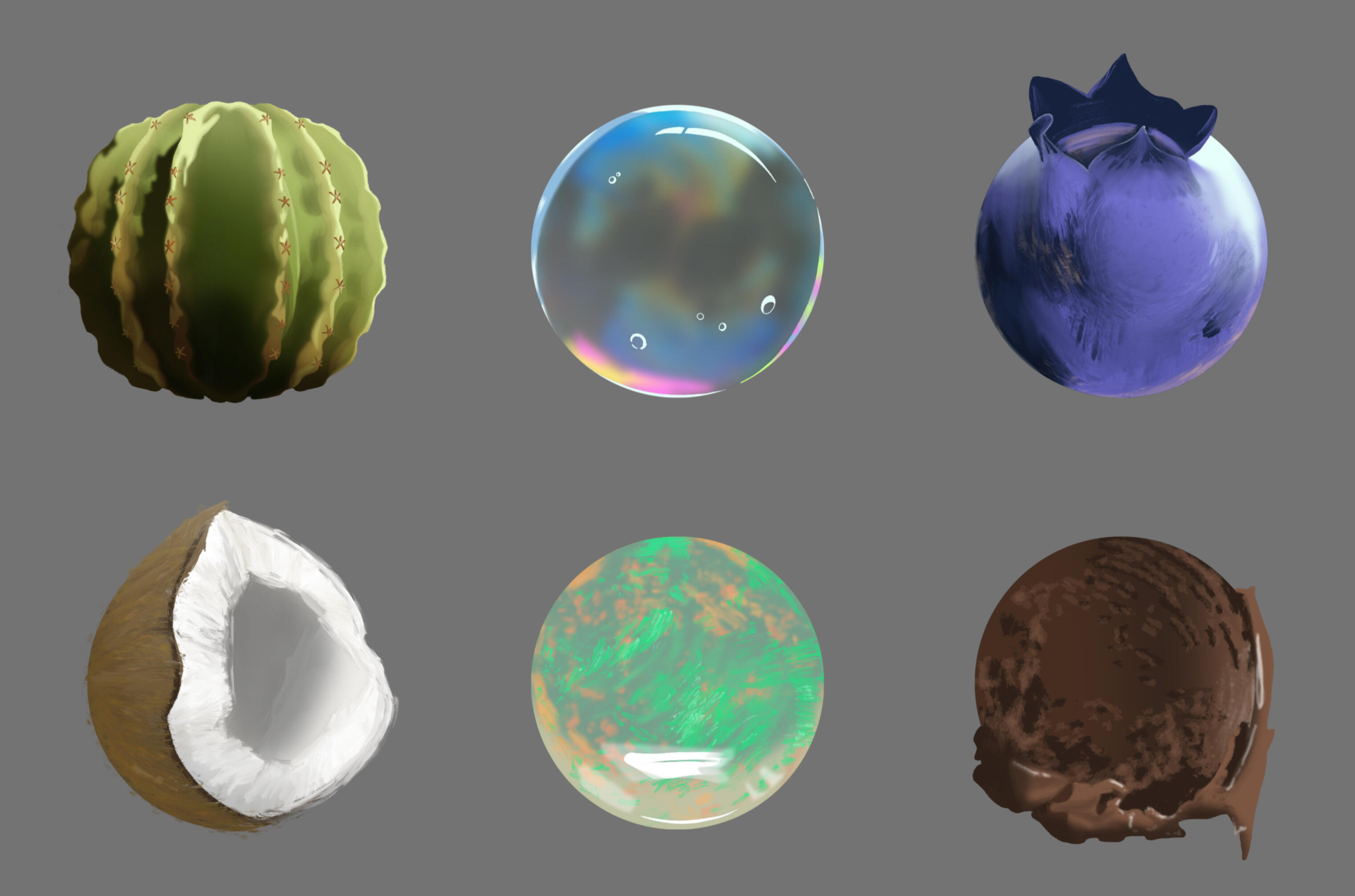 material texture exercises two