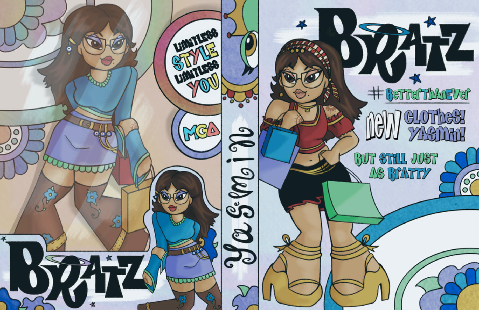 bratz doll redesign/self portrait